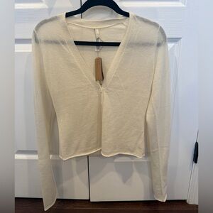 SKIMS Featherweight Cashmere Cardigan - Size S
